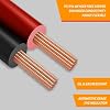 GS Power 12 Gauge Wire 100ft Oxygen Free, OFC Pure Copper Electrical 12v Low Voltage Speaker Wire Spool, 12AWG for Electric, Automotive, Trailer, Stereo, RC, Car, Home Theater, LED, Lamp Wiring