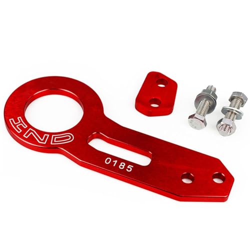 Kit di traino per auto - gancio posteriore automatico, corse del veicolo | 10.24x3,94 pollici di rimorchi in alluminio pesante universali anello di rimorchio, accessori per camion SUV, attrezzatura di