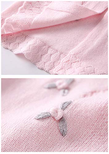 Spring Summer Girls Princess Sweaters Kids Shawl Embroidery Children Coat Baby Knitted Cardigan3