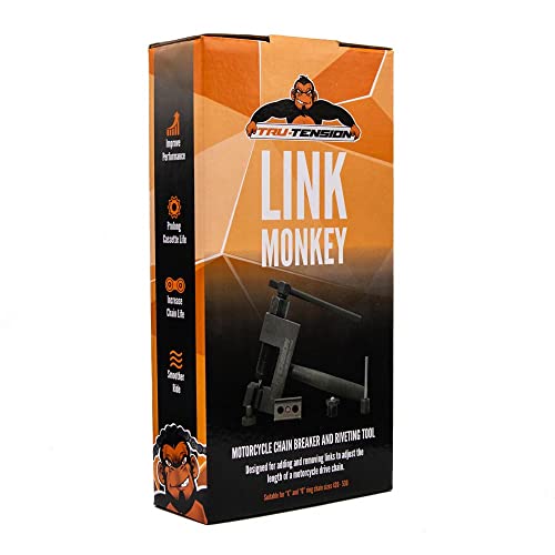 Tru-Tension | Link Monkey | Motorcycle Chain Breaker & Riveting Tool |...