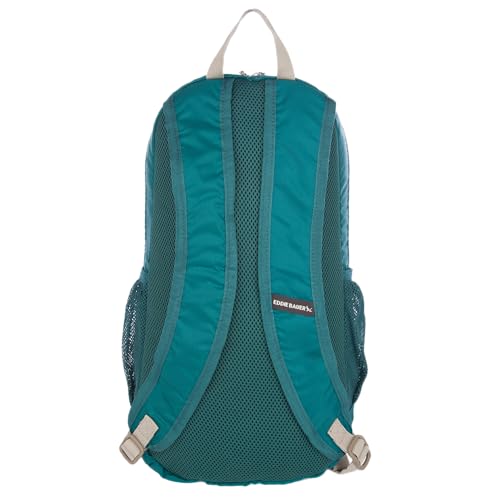Image of Eddie Bauer Stowaway Packable Backpack | Travel | Outdoor | Lightweight | Foldable | Durable | Ripstop Polyester | 20L - Deep Sea