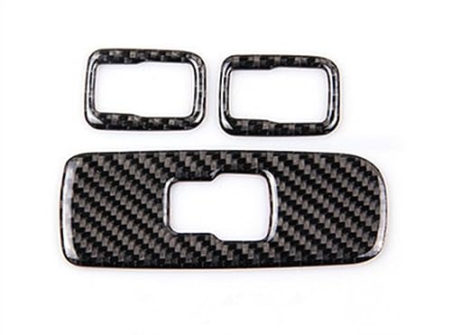 Boîtier lève-vitre carbone pour Volvo V60 S60 XC60 look intérieur sport premium