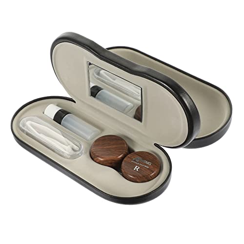 Boîte à lunettes maison et voyage ORFOFE portable double niveau