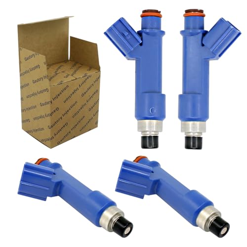 Gautory Fuel Injector Nozzles Compatible with Toyota 2005-2008 Corolla 1.8L, 2006-2018 Yaris 1.5L, 2005 2006 2007 2008 Pontiac Vibe 1.8L Replaces 23250-0D050 FJ847 23209-22090 Set of 4