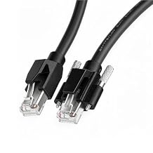 GigE Cat 6 S/STP DrC with RJ-45 Horizontal Locking Screws Data Cable for Basler Cameras