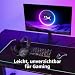 HyperX Cloud Stinger 2 Core Gaming-Headset für PC, Over-Ear Kopfhörer mit Mikrofon, DTS Headphone:X Spatial Audio, Leichtes Design, 40mm Treiber, Klapp-Mute, Integrierte Lautstärkeregelung, Schwarz