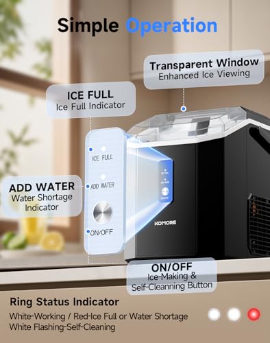 KOMORE Nugget Ice Maker (Portable)