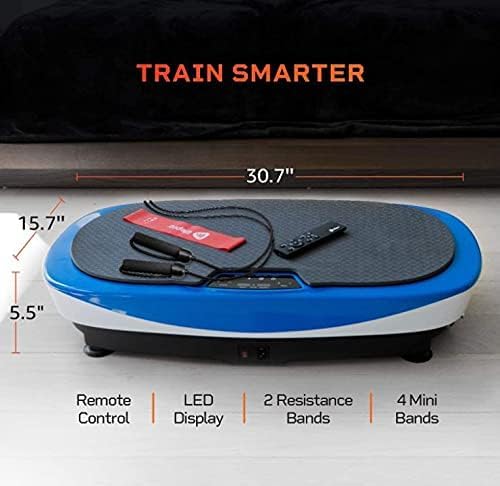 LifePro Rumblex Max 4D Vibration Plate Exercise Machine | Vibrating Plate Exercise Machine With Resistance Bands For Home Fitness, Recovery, Training - Image 3