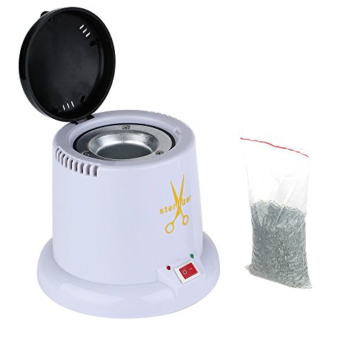 Heavensense Steam Autoclave Scissor Manicure Sterilizer Machine with 150g Disinfection Glass Bead 220V EU Plug - Thumbnail 2