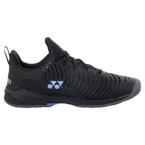 YONEX Men`s Sonicage 3 Tennis Shoes Black3