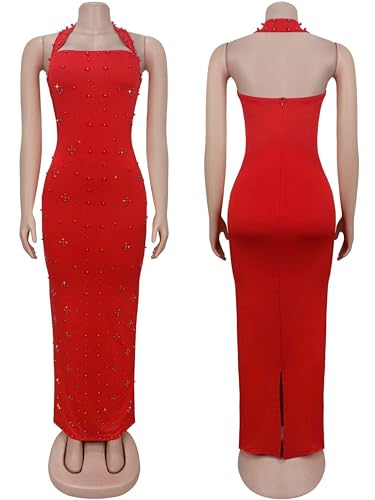 Image of Glitter Sequin Prom Dress for Bachelorette,Birthday,Holiday | Elegant Fully Lined Sparkly Rhinestone Long Dresses for Women Birthday /Formal Galas /Wedding Guest /NYE /Homecoming