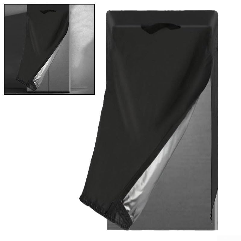 Lecreatekit Copertura impermeabile per frigorifero, antipolvere, per proteggere congelatori verticali (60 x 85 x 185 cm)