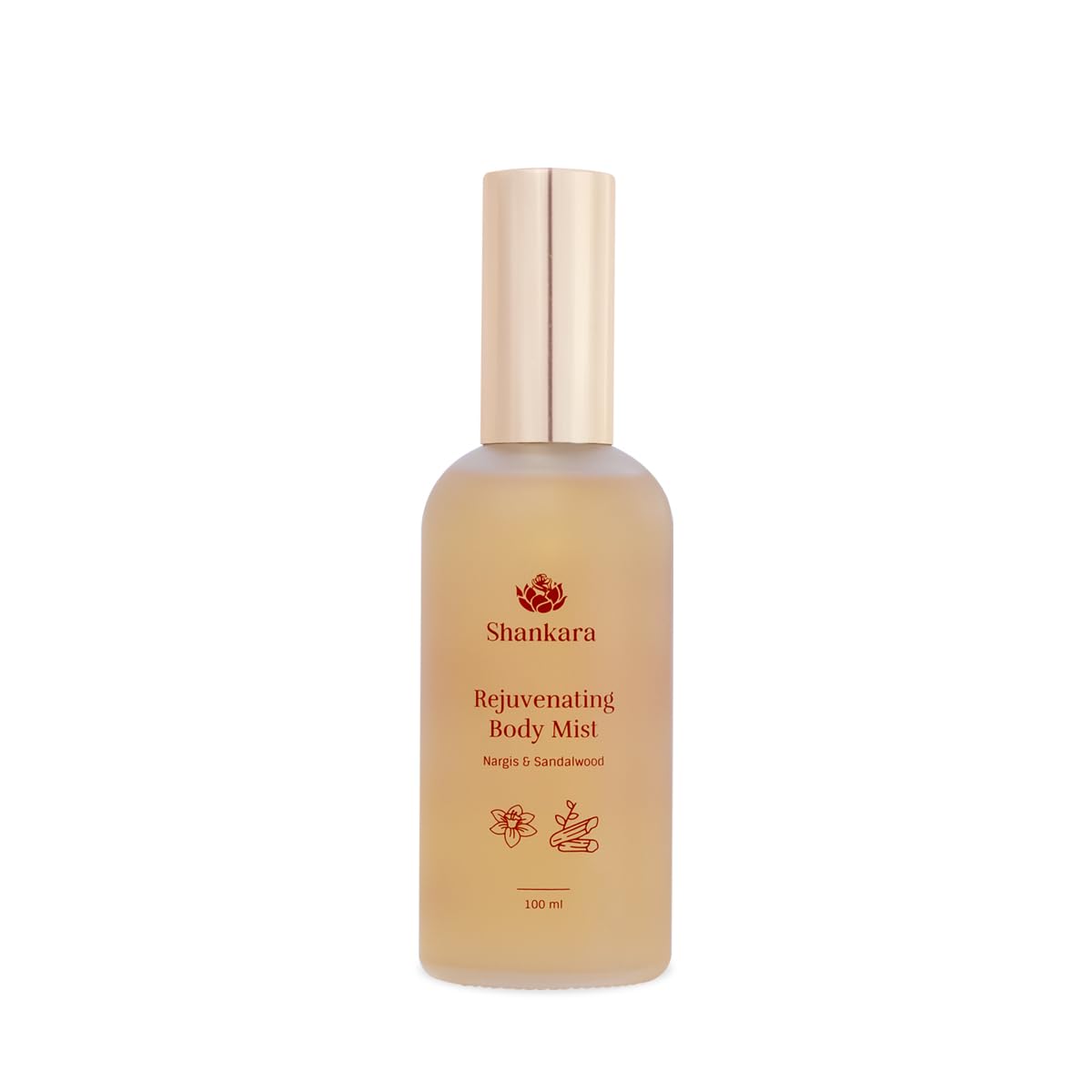 Shankara Rejuvenating Unisex Body Mist, Sandalwood and Nargis Floral Blend, Long-Lasting Hydration, Light Scent, Aerosol Spray 100ml-image-44