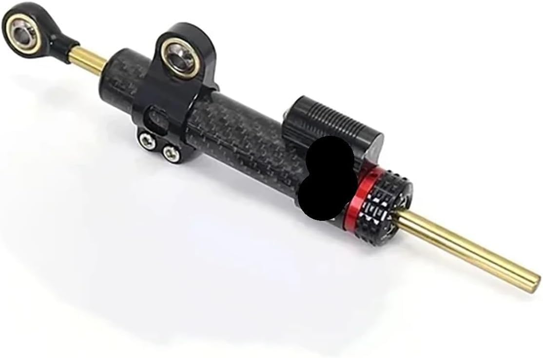 Handlebar stabilizer Motorcycle Steering Damper Bracket Stabilizer Support For YAMAHA For MT-09 2024 2025 stable Prevent shaking moto Anti-sway (black and Titanium ruler)