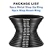 PATIKIL 9pcs Step Up Ring, 9pcs Step Down Ring, Camera Lens Filter Adapter Ring Aluminum Filter Ring Adapter Set for Camera Lens Hood, 72-77MM, 77-82MM