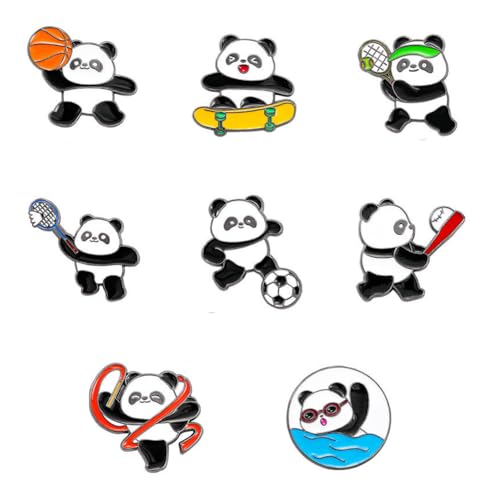 Ottima idea regalo: una decorazione speciale per la giornata sportiva scolastica, club sportivi, compleanni, Natale, laurea per ragazzi o ragazze. È particolarmente buono per le persone che amano il panda.