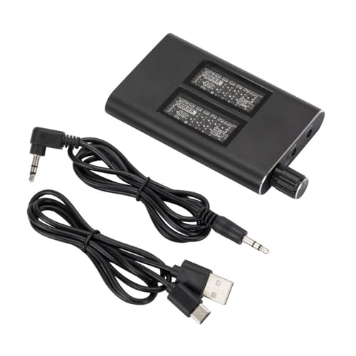 Image of Adjustable Portable in Ear Monitor Earphone Amplifier Two-Stage Gain Switch 3.5mm Aux Audio Port HiFi Headphone Amplifier