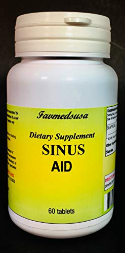 Sinus Aid (Seaprose), Congestion, Mucus, Sinus, Inflamation (1 Bottle - 60 Tablets)