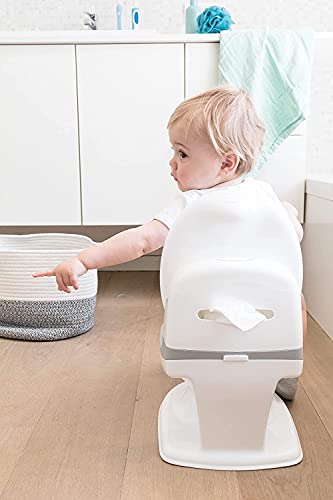 Nuby NV07001A Dr.Talbots - My Real Potty - Peuterpotje met doorspoelgeluid, oefentoilet voor peuters - 18m+1 stuk (pak… - Afbeelding 6
