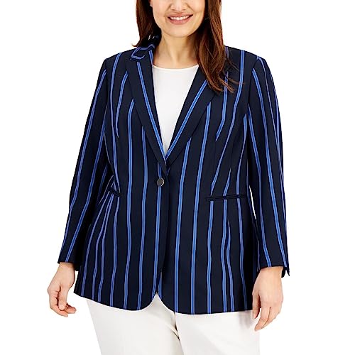 Blazer à un bouton Anne Klein veste élégante femme pour le bureau et sorties