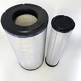 Air Filter Element, Compatible with Excavator, 11212344 1421339 800104344 KSH0933, Engine Air
