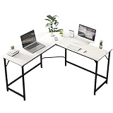 CONCEPTION DE BUREAU D'ANGLE EN FORME DE L : Ce bureau d'ordinateur de jeu s'intègre parfaitement dans le coin, parfait pour maximiser l'espace de travail de votre bureau à domicile. Vous permet d’utiliser le coin de la pièce comme meilleur endroit pour travailler. La table L est également un bon choix pour votre poste de travail de jeu