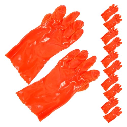 Guantes de goma MAGICLULU duraderos y largos, diseño flexible para tuberías