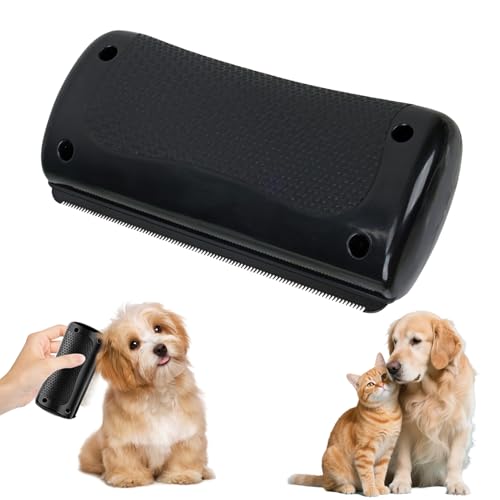 1 Brosse de Soin pour Animaux,Brosse Chien Poil Court,pour Groomify de Toilettage,Peigne Anti-Poils pour les Chiens Chats Cheveux Courts et Long,Toilettage...