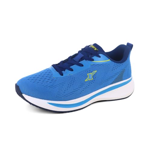 Image of SPARX Sports Running Shoes for Men - Lightweight Breathable Lace-Up Athletic Shoes with Cushioned Comfort, Shock Absorption, Durable Grip, Flexible Sole & Everyday Walking Performance
