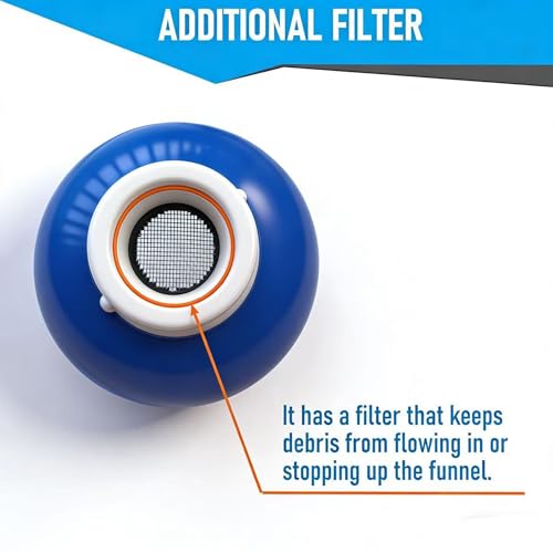 Image of 27 inch Bendable Transmission Funnel with Filter and Switch, Multi-Purpose Funnel is Suitable for All Automotive Oil,Transmission Oil and Other Liquids.