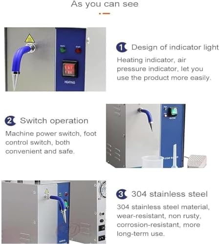 2L/4L Jewelry Steam Cleaner - Professional Deep Cleaning Machine for Silver, Gold, Watches, Coins, and Dentures - Restore Shine & Luster to Your Favorite Accessories