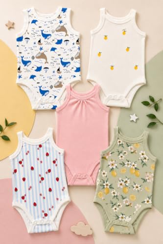Image of TuddyBuddy 100% Cotton Romper /Bodysuit for Baby Girls