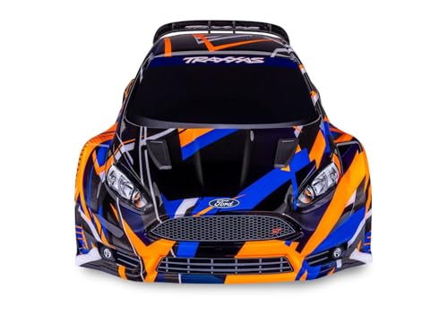 Traxxas Ford Fiesta ST Rally VXL Brushless Clipless naranja ORNG - imagen 6