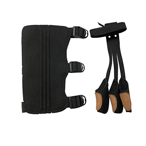 Mural Wall Art Archery Protective Arm Guards,Archery Bracer,Archery Forearm Protector with 3 Adjustable Strap Buckles,Bow Armguard for Hunting/Competitive Archery/Beginner