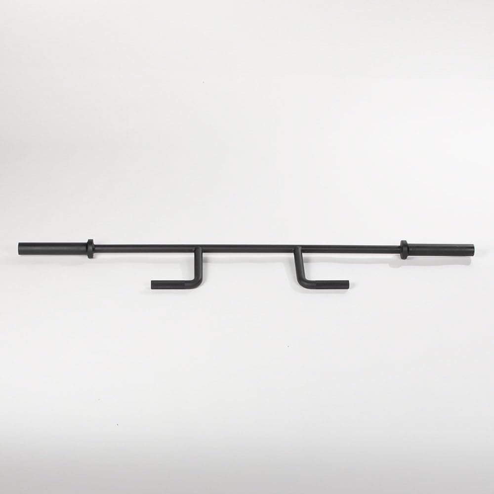 Tバーロウトレーニング、プレートサポート+ストレートバーサポート28mm