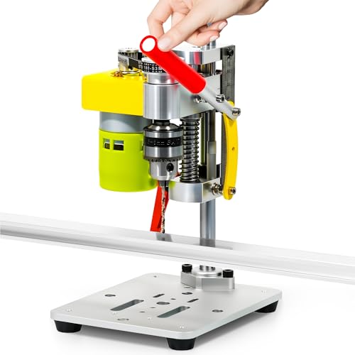 Electric Mini Bench Top Drill Press, 7 Speed Drilling Machin...