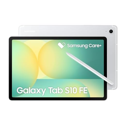 Tablet Samsung Galaxy Tab S10 FE, Prata, 128GB, 8GB RAM, Tela Imersiva de 10.9" 90Hz, Camera Traseira de 13MP, Câmera Frontal de 12MP Ultra Wide, Wifi 6, IP68, Android 15