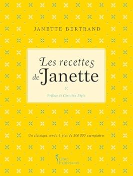 Paperback Les recettes de Janette [French] Book