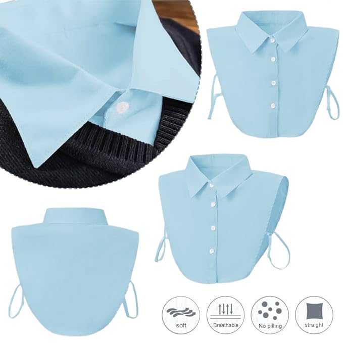 Image of TOPLOT Detachable Collar for Women || Removable Blouse Collar (5263)