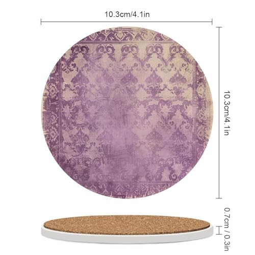 Dessous de verre pour boissons et apéritifs sur la table basse du salon