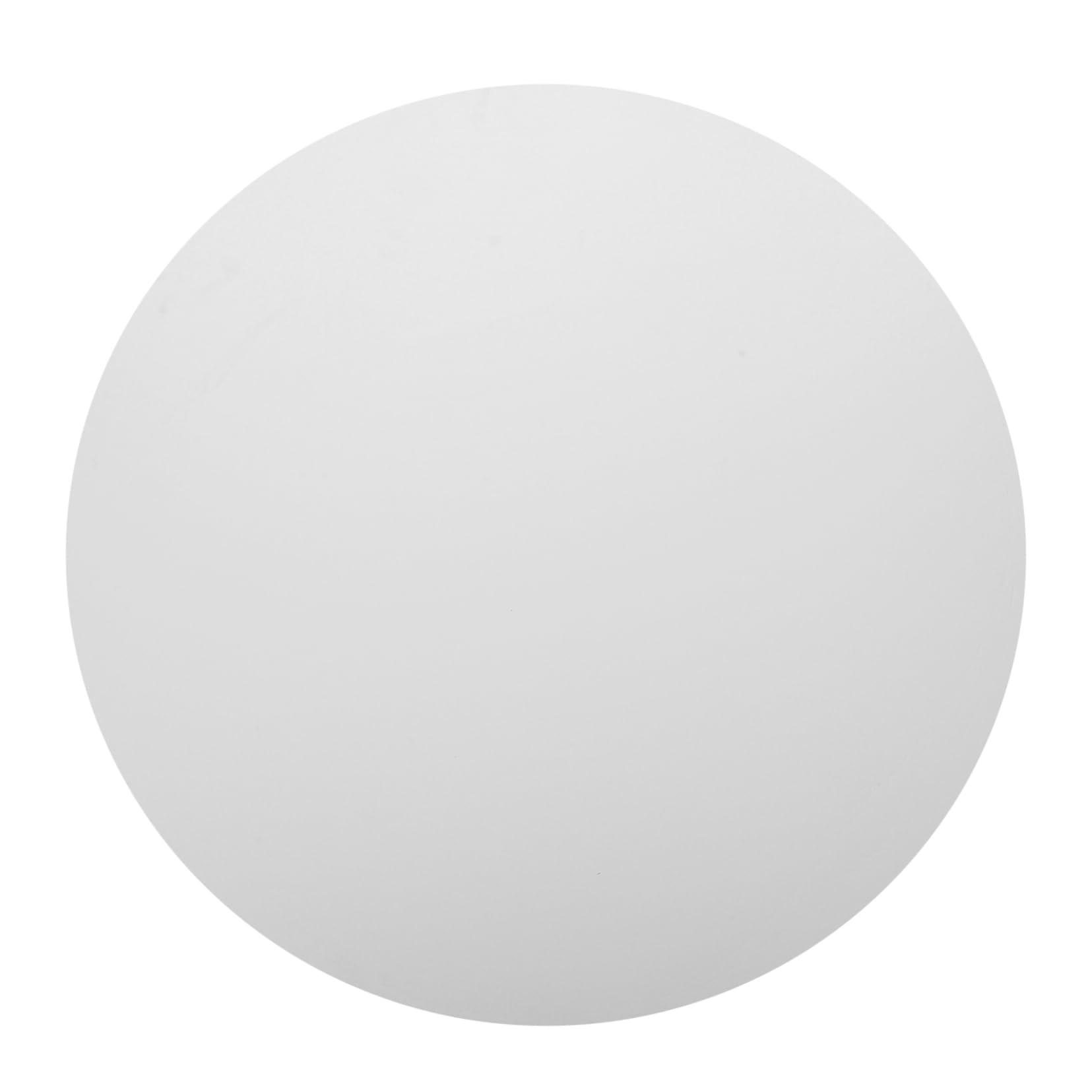 Lienzo redondo blanco de 50 cm UKCOCO material canvas tablero de pintura óleo