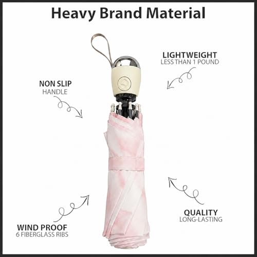 Image of HomeCloud Magic Umbrella Windproof, Sunproof & Rainproof with Sturdy Steel Shaft & Wrist Straps | Secret Blossoms Occur with Water Magic Print | Easy to Hold & Carry | Umbrella for Women, Men & Kids