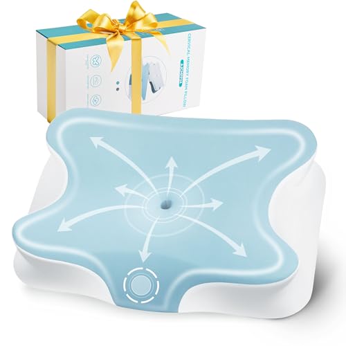 ALLJOY 低反発枕 冷感 枕 カバー付き いびき防止 肩がラク 体圧分散 枕...