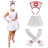 Fantasia Adulta Feminina Enfermeira Festa Halloween Carnaval