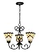 Springdale STH15097LED Jerome LED Light Tiffany Hanging Fixture, Tiffany Bronze