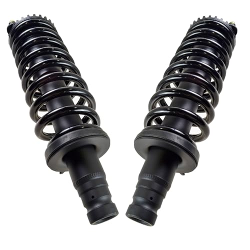 Image of TRQ Shocks Struts & Springs Front LH RH Pair Set for Chevy GMC Buick Olds Isuzu Saab
