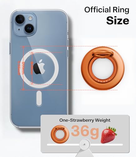 TORRAS Magnetic Case & Magnetic Phone Grip Ring Holder Kickstand - image 8