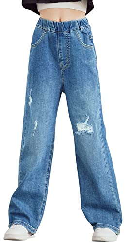 Pantalon en denim fille ample : fini les jeans serrés qui serrent la taille