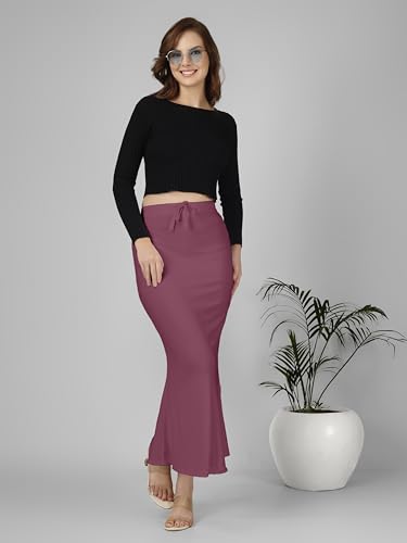 Image of Nexsus Stretchable Saree Shapewear | Petticoat for Women | Cotton Blended | Skirts for Women | Shape Wear Dress for Saree | Available in 80+ Colors and Plus Sizes