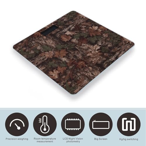 Báscula digital para baño Outfitter Tuff Camo 180kg miniatura 3